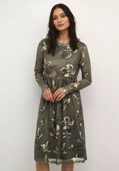 Платье дневное BPJULIANE Kaffe, цвет grape leaf big sand flowers
