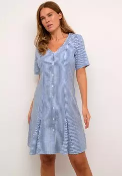 Платье дневное CRTIAH FLARE Cream, цвет blue milkboy