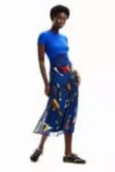 Платье дневное Desigual, синий