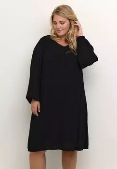 Платье дневное KCWILINA Kaffe Curve, цвет black deep