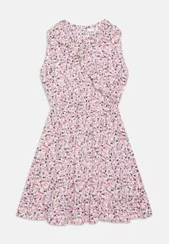 Платье дневное NKFVINAYA WRAP SPENCER Name it, цвет white alyssum