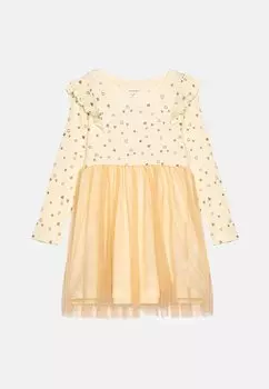 Платье дневное NMFROYANE DRESS Name it, цвет buttercream