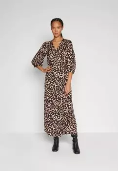 Платье дневное VISIRI WRAP MIDI DRESS VILA, цвет birch