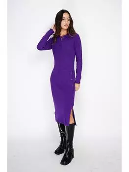 Платье до колена ASSUILI, фиолетовый