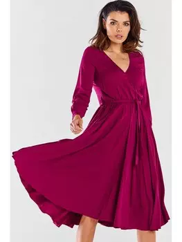 Платье до колена Awama Kleid, бордо