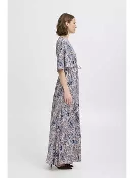 Платье до колена b.young, синий