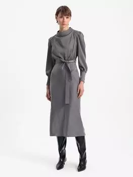 Платье до колена BGN Kleid, серый