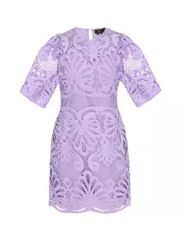 Платье до колена faina, цвет lilac