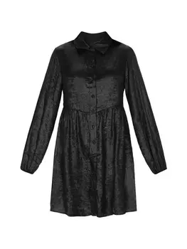 Платье до колена faina Dress, черный