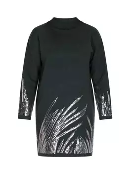 Платье до колена faina Dress, зеленый