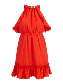Платье до колена faina Minikleid, красный