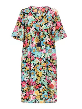 Платье до колена gaya Dress, разноцветный