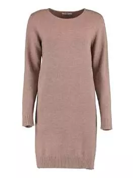 Платье до колена Hailys, коричневый