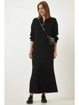 Платье до колена Happiness Istanbul, черный