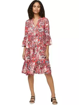 Платье до колена Heine Kleid, красный