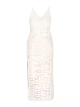Платье до колена IZIA, белый