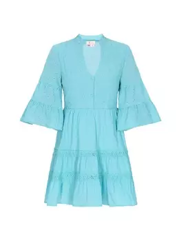 Платье до колена IZIA, цвет aqua