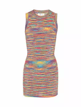 Платье до колена IZIA, цвет blue multicolor