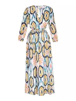 Платье до колена IZIA, цвет blue multicolor