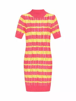 Платье до колена IZIA, цвет coral multicolor