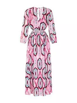 Платье до колена IZIA, цвет lilac multicolor