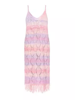 Платье до колена IZIA, цвет rose multicolor