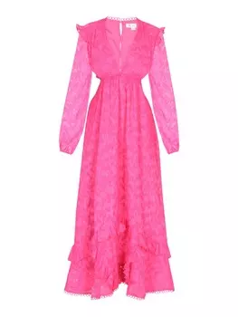 Платье до колена IZIA, фуксия