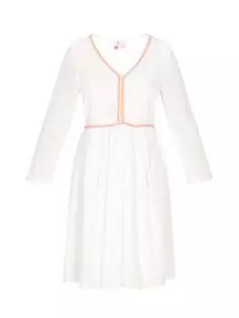 Платье до колена IZIA, кремовый