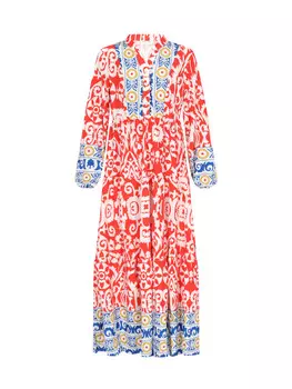 Платье до колена IZIA, оранжевый