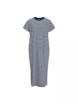 Платье до колена Jack & Jones, цвет wei/marineblau