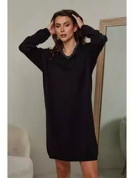 Платье до колена Josfine Strickkleid Ibrany, светло-коричневый