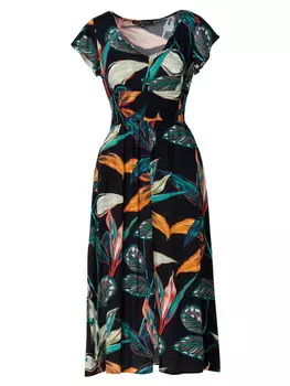 Платье до колена KOROSHI, черный