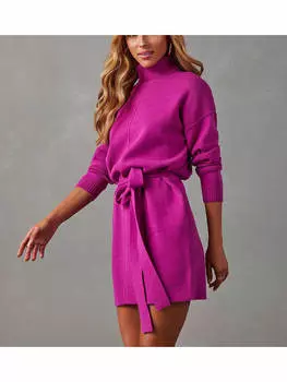 Платье до колена LA Angels, фиолетовый