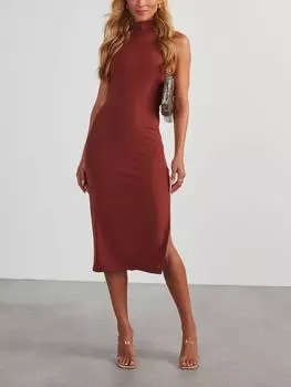 Платье до колена LA Angels, коричневый