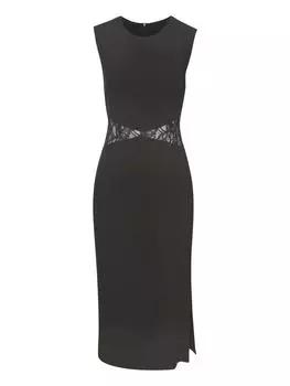 Платье до колена LASCANA, черный