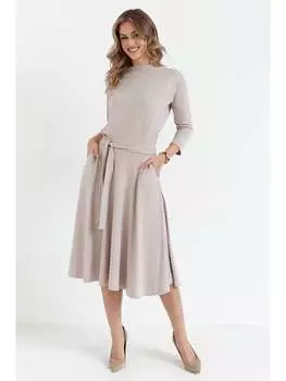 Платье до колена made of emotion, бежевый