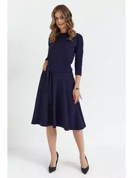 Платье до колена made of emotion, темно-синий