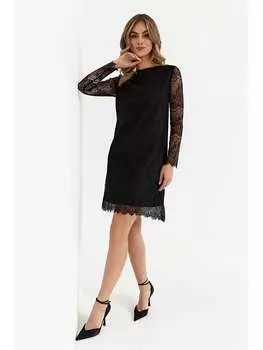 Платье до колена made of emotion, черный