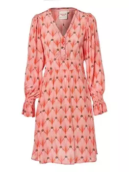 Платье до колена Mart Visser, цвет caroline tensen – tunika mit belfast-print – orange/multi