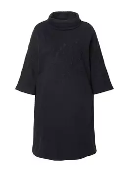 Платье до колена MIAMODA Kleid, черный