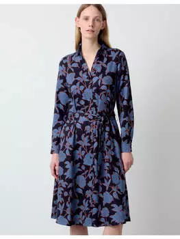 Платье до колена More & More Blusenkleid, черный