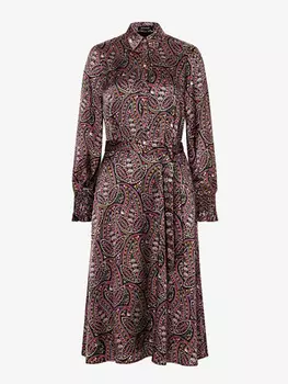 Платье до колена More & More, цвет schwarz/pink