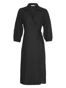 Платье до колена MOSS COPENHAGEN, черный