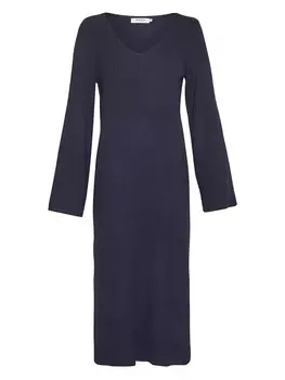 Платье до колена MOSS COPENHAGEN Kleid Hedvika Hasle, темно-синий