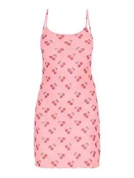 Платье до колена myMo, цвет rose multicolor