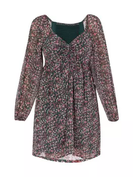 Платье до колена myMo Dress, зеленый