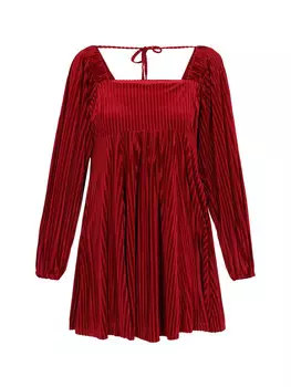 Платье до колена NAEMI Dress, красный