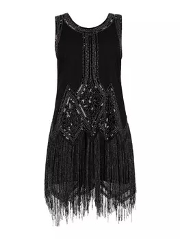 Платье до колена NAEMI Kleid, черный