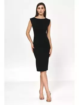 Платье до колена Nife Kleid, черный