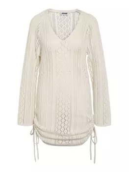 Платье до колена Noisy may, кремовый